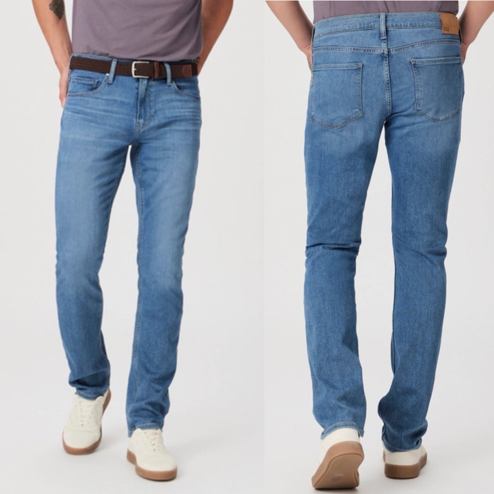 PAIGE Transcend Federal‎ Extra Long Slim Straight Jean Size 30 Mens